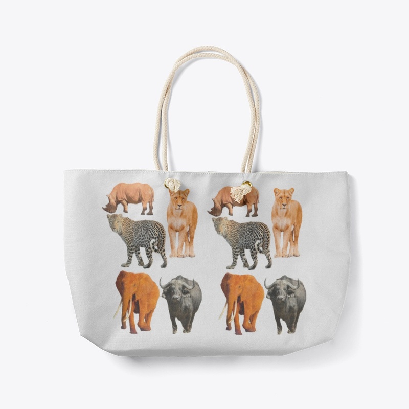 BIG FIVE WILDLIFE SAFARI TSHIRTS