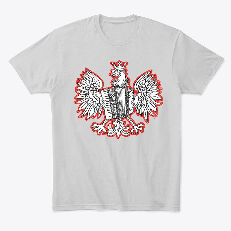 Polish Eagle with accordion