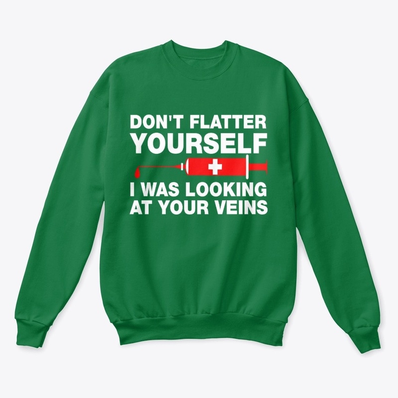 Nurse Phlebotomist funny veins mask