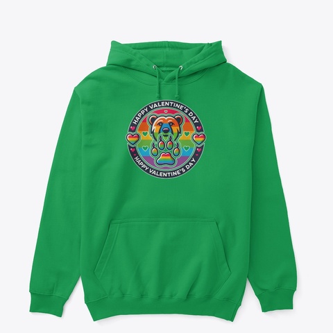 Valentine's Day Irish Green T-Shirt Front