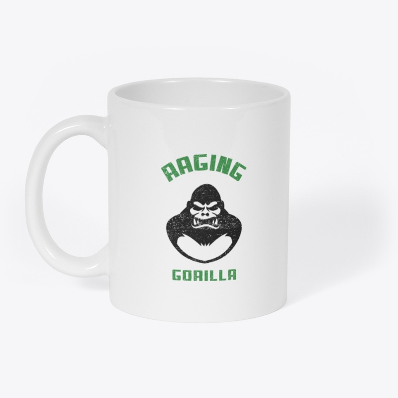 Raging gorilla