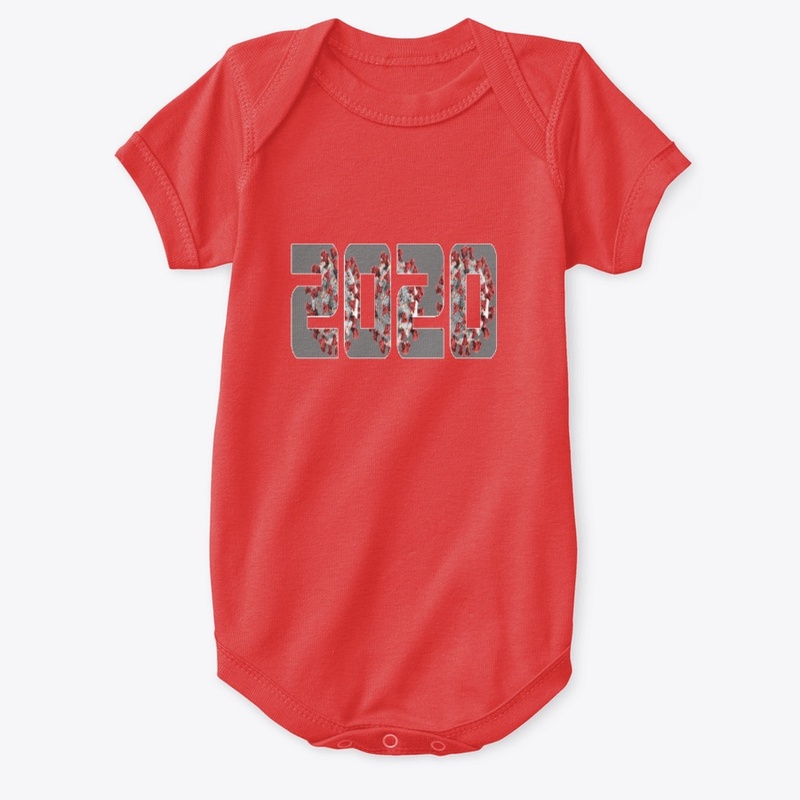 2020 T-shirt with covid-19 corona 