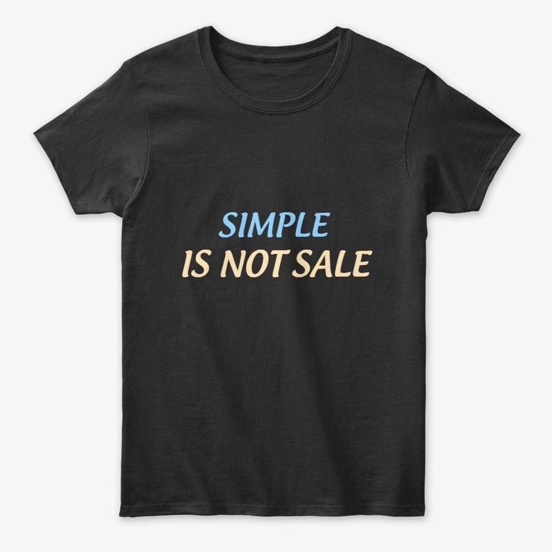simple is not sale