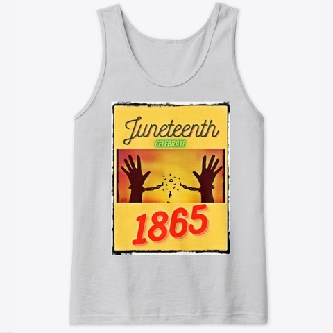 Juneteenth Everything 3 Sport Grey T-Shirt Front