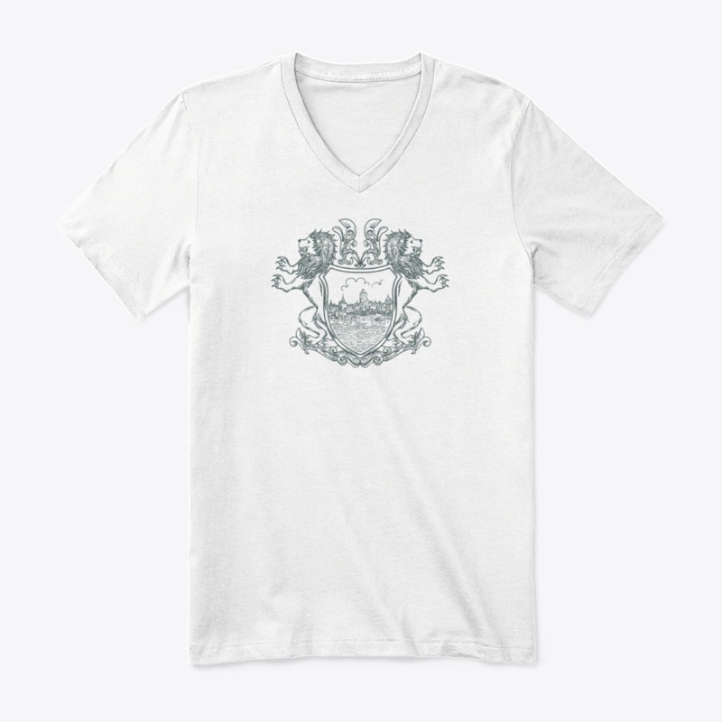 Coat of Arms | Tre Kronor Castle -V neck