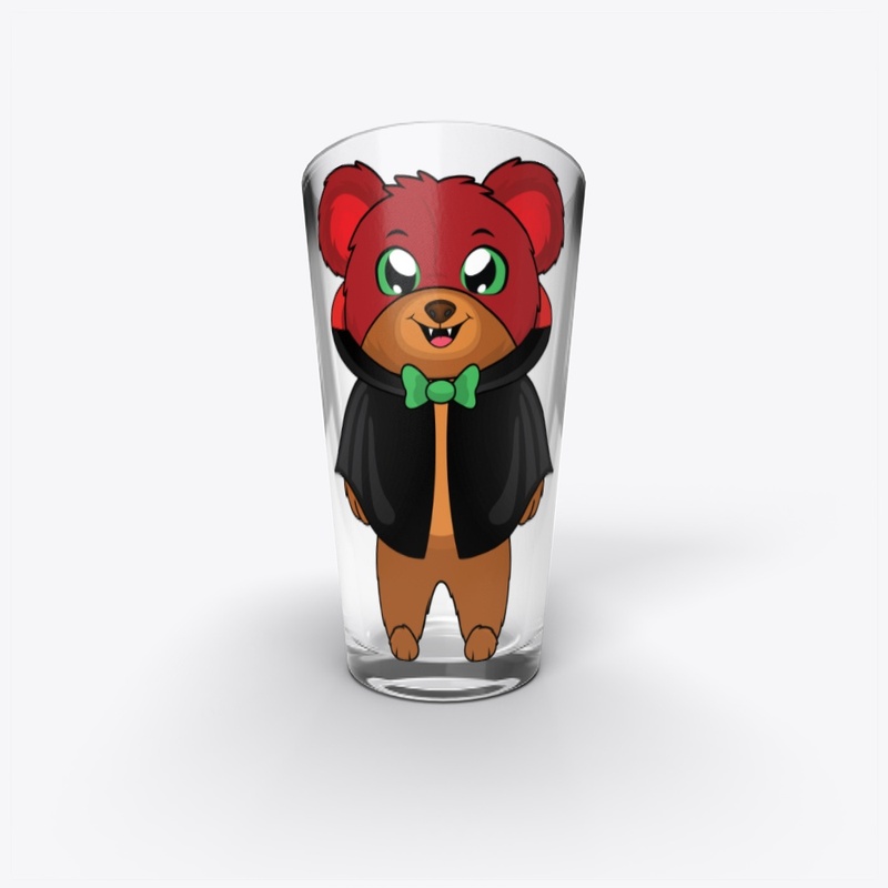 Horror Time Bear: Vampire Bear Pint 