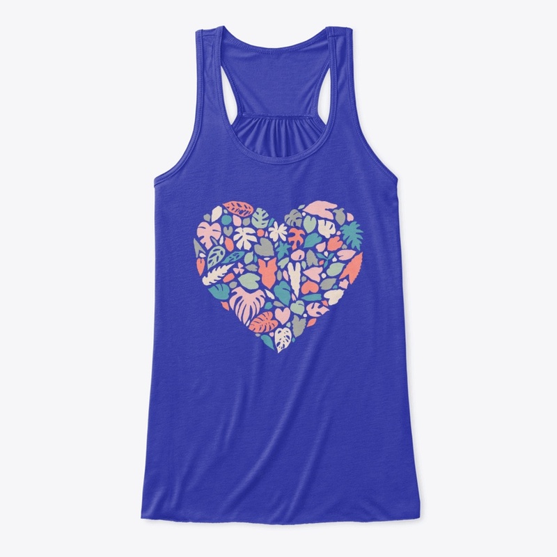 Houseplant Love Tropical Plants Pattern