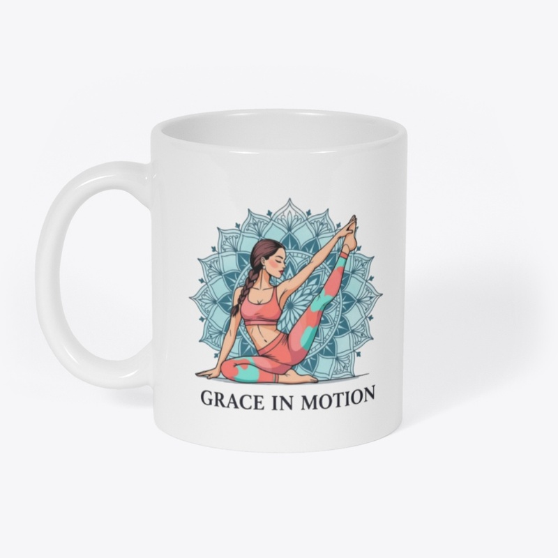 Grace in Motion –Yoga Pose T-Shirt
