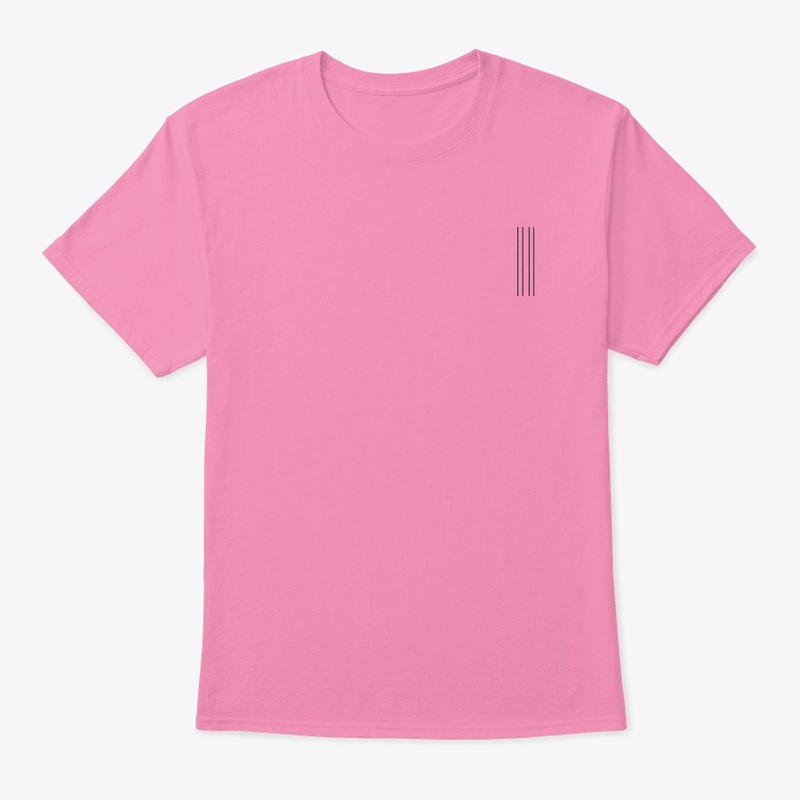 Classic Crew Neck T-Shirt with Bold
