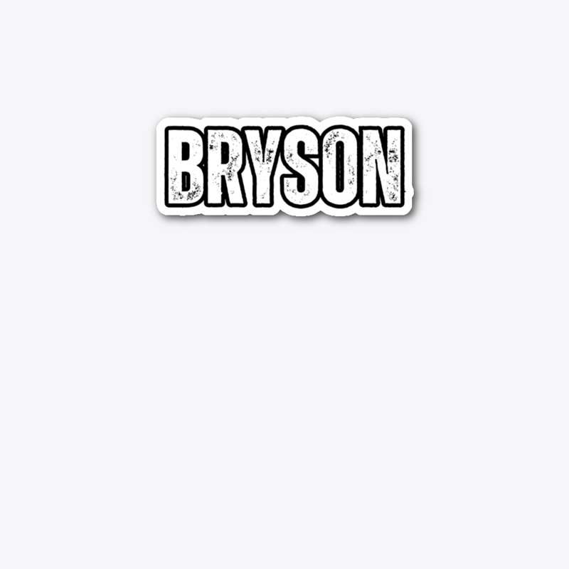 Personalized Name "Bryson" Vintage