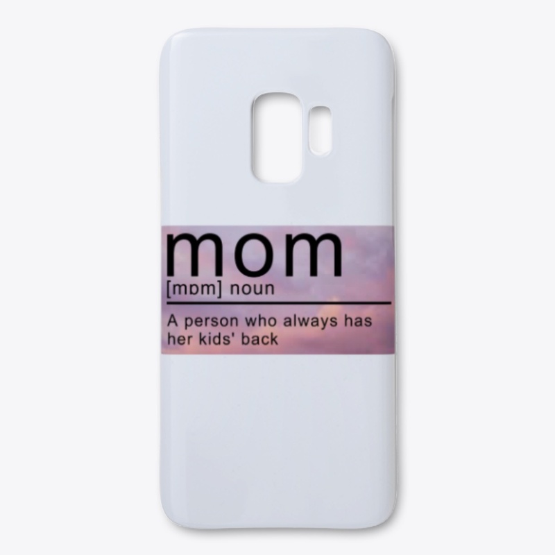 Mom - Definition on Sky Background