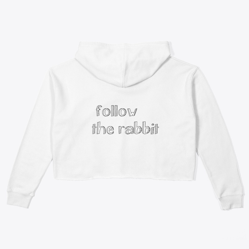 Girls cool crop hoodie 