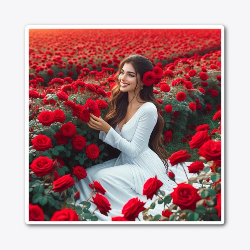 A Lady Red Rose