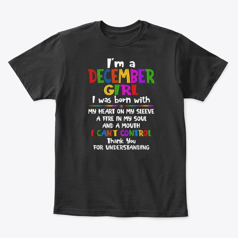Im A December Girl My Heart On My Sleeve