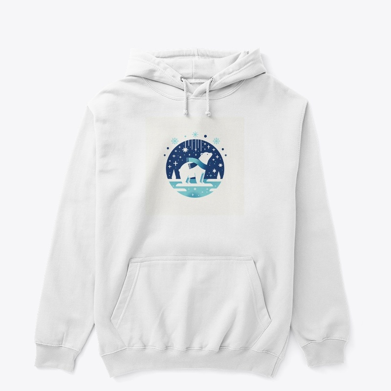 Polar Bear Winter Circle