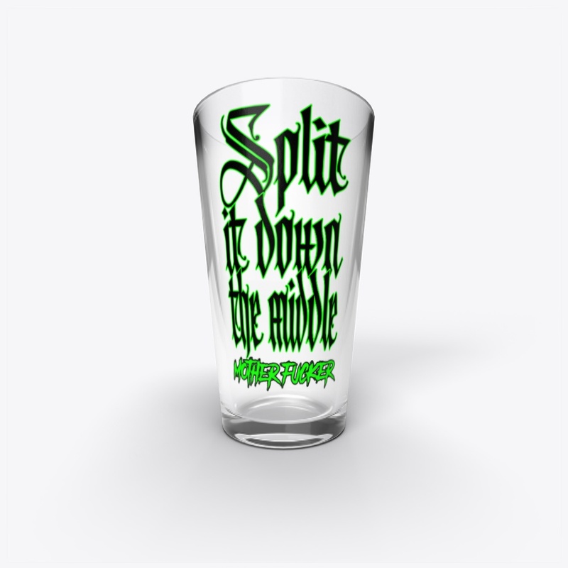 Split it down the middle logo