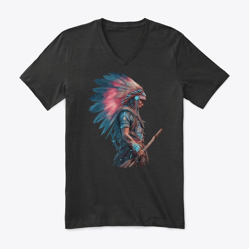 Cosmic Tribal Skull Warrior