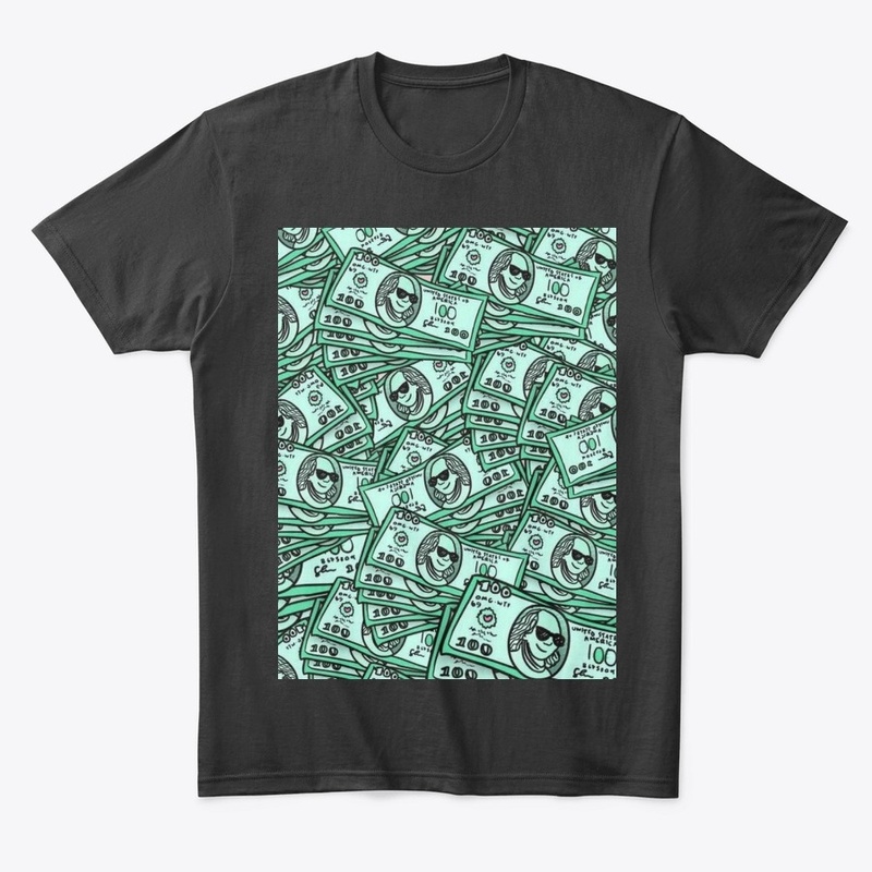 Dollars T-Shirts For Men's.