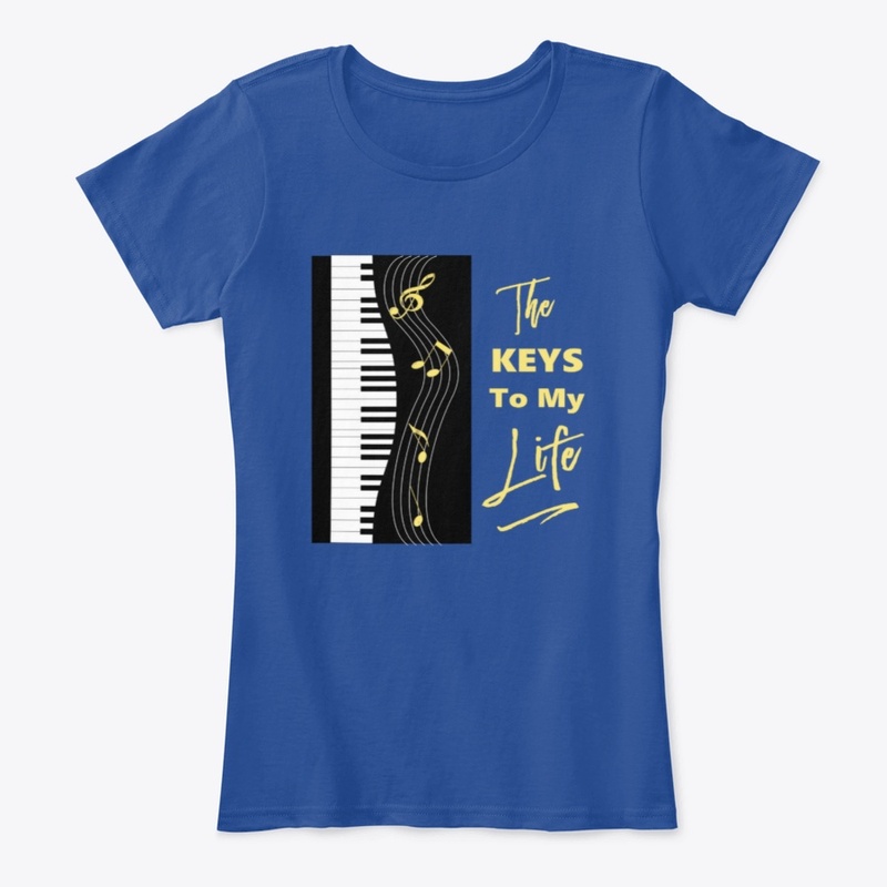 Piano Keyboard Players Tee