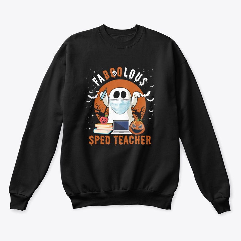 Faboolous Sped Teacher Ghost Boo Funny P