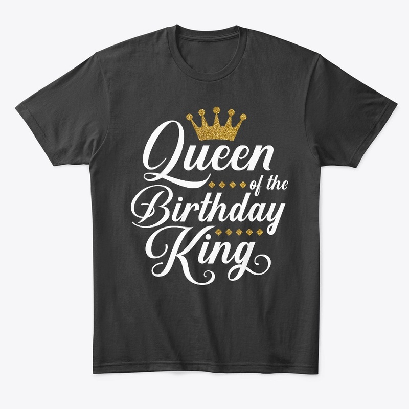 Queen Of The Birthday King Gold Crown