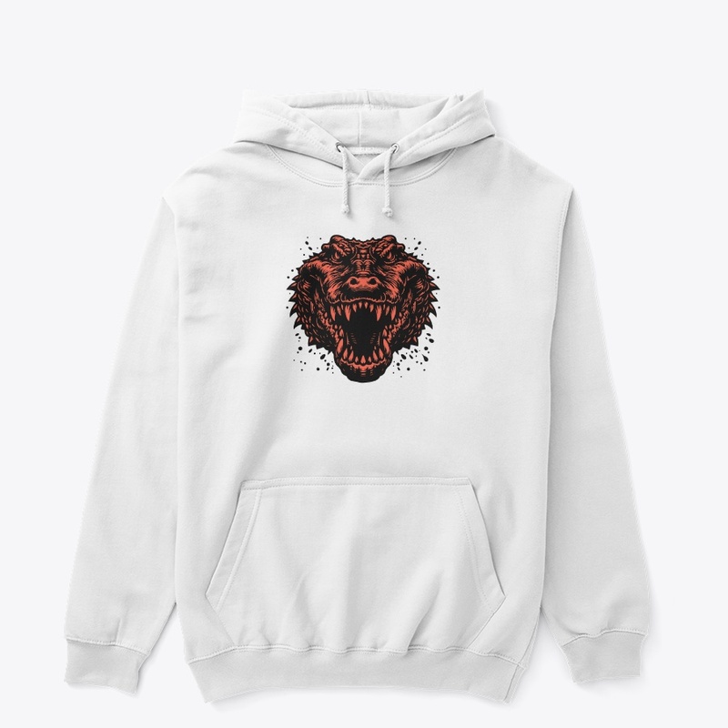 Fierce Alligator Head Apparel