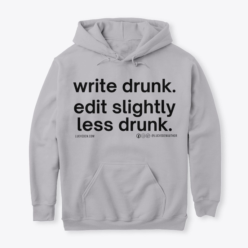 write drunk. edit slightly less drunk.
