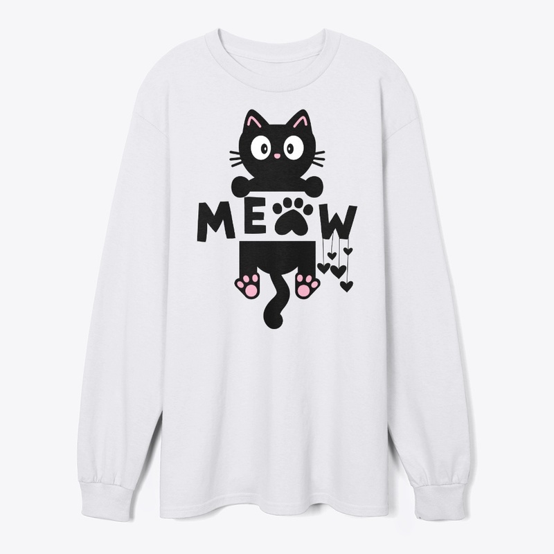 Perfect gift for cat lovers Meow Cat 