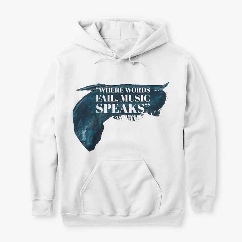 Music Speaks Hoodies & Sweatshirt