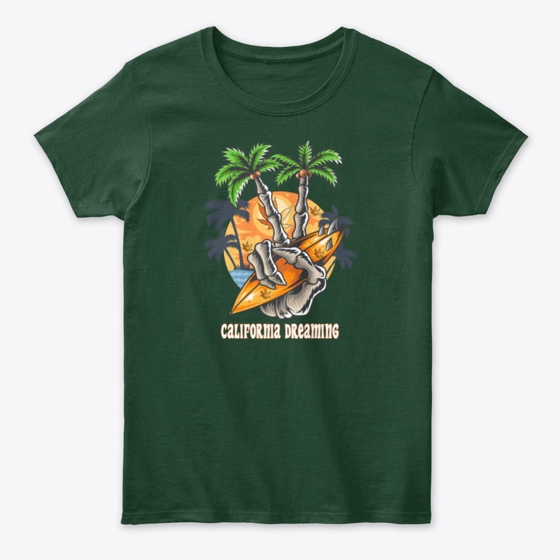 California Dreaming - Beach Palm Weed