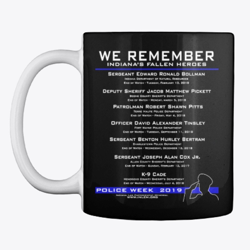 Indiana 2019 Police Week Products
