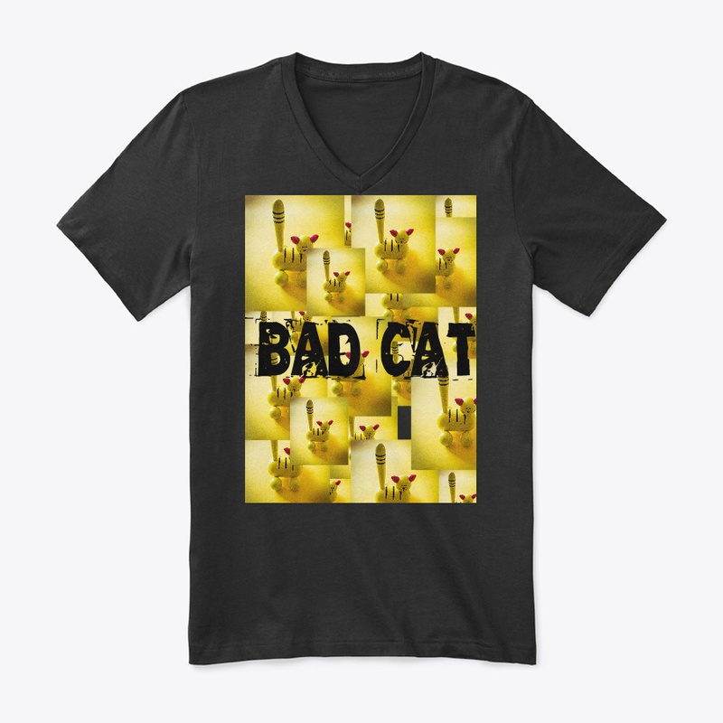 bad cat art work