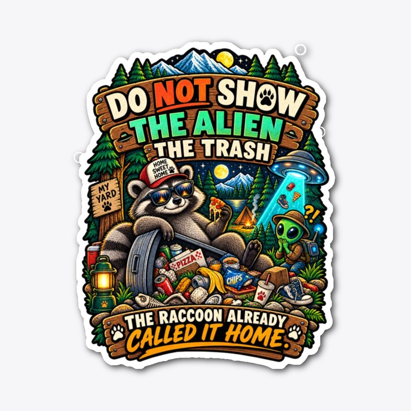 Do Not Show The Alien The Trash 