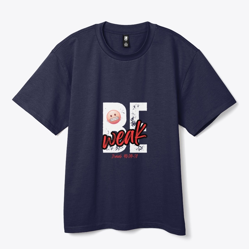 Be Weak (Red-Wht-Blk over Blk/Navy)