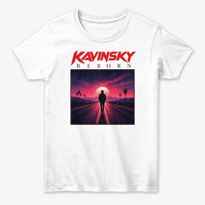 Kavinsky Reborn Synthwave Graphic Tee