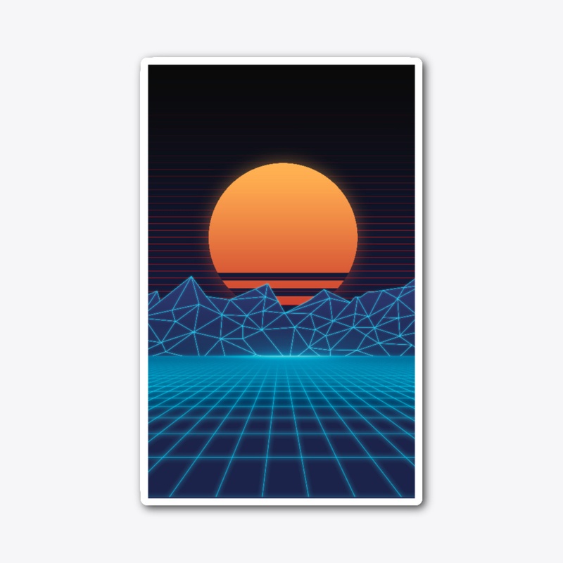 Outrun sunrise