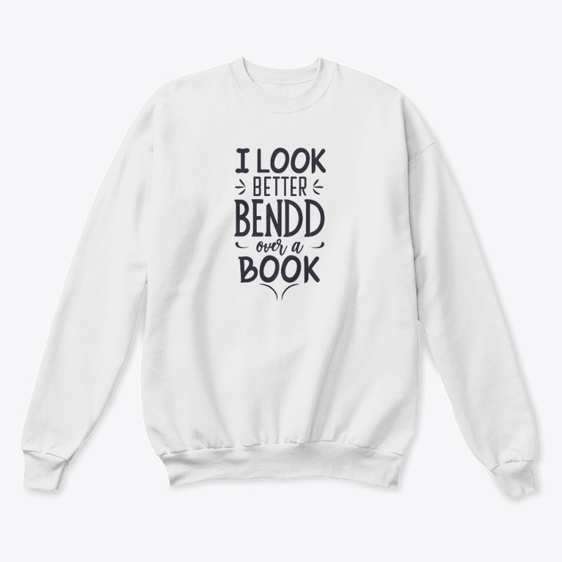 i look better bent over a book