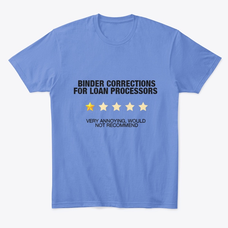 Binder Corrections