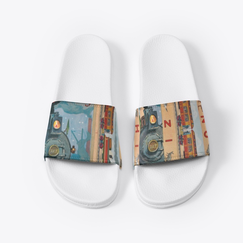 The railroad, A B C blocks Collection