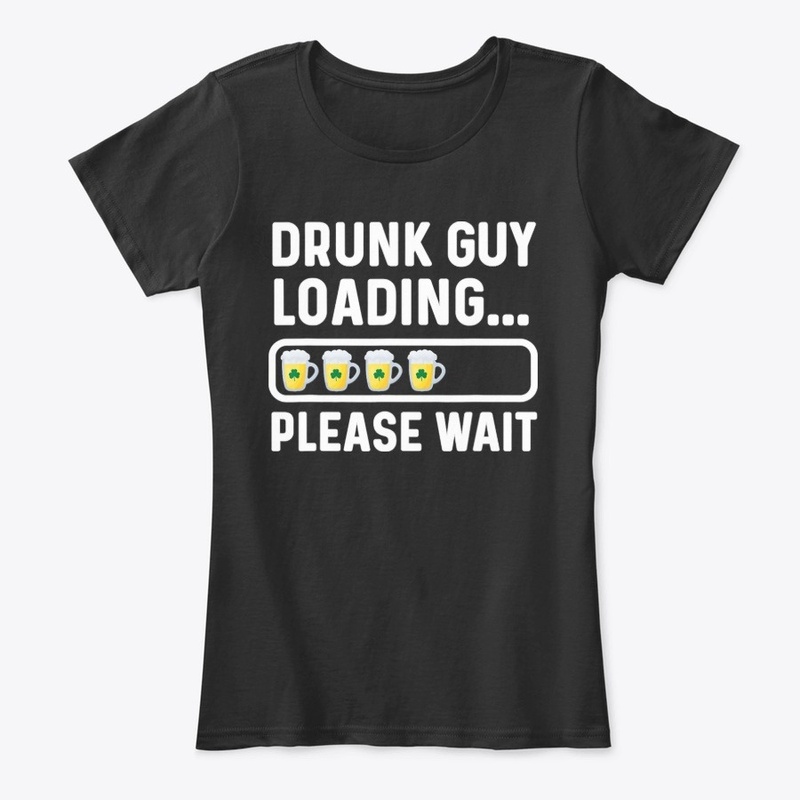 Drunk Guy St Patricks Day Drinking Match