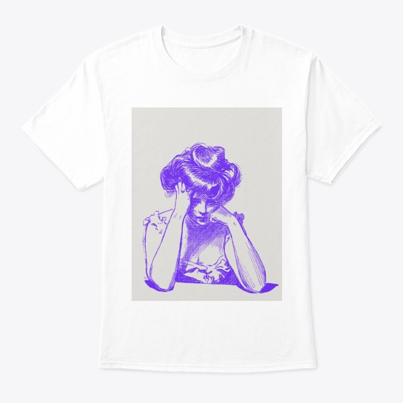 Beautiful Girl Photo Design T Shirt
