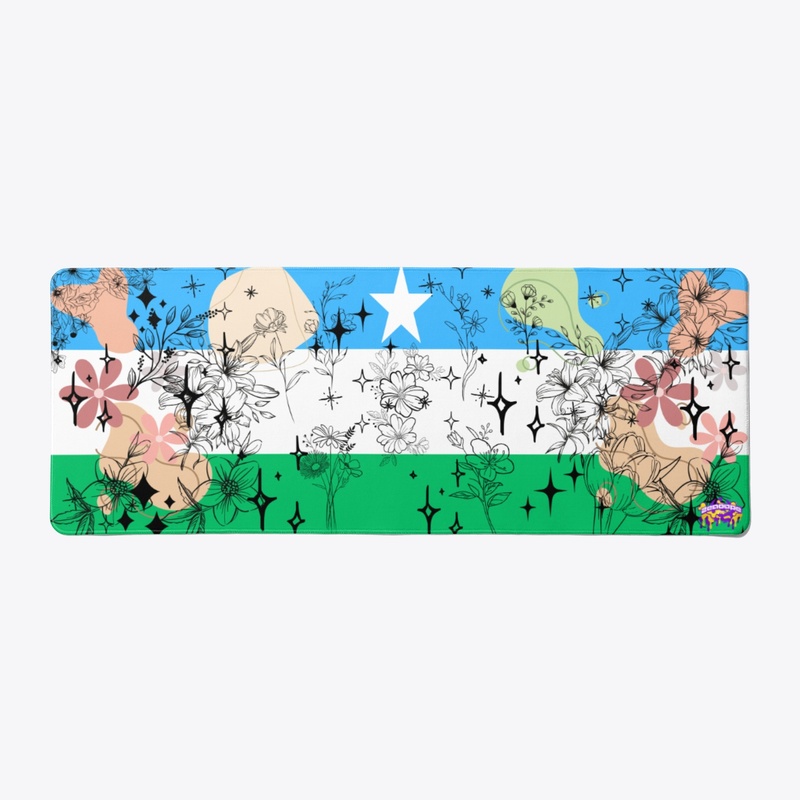 Somali Tri-Frag Magnolia Soul mousepad
