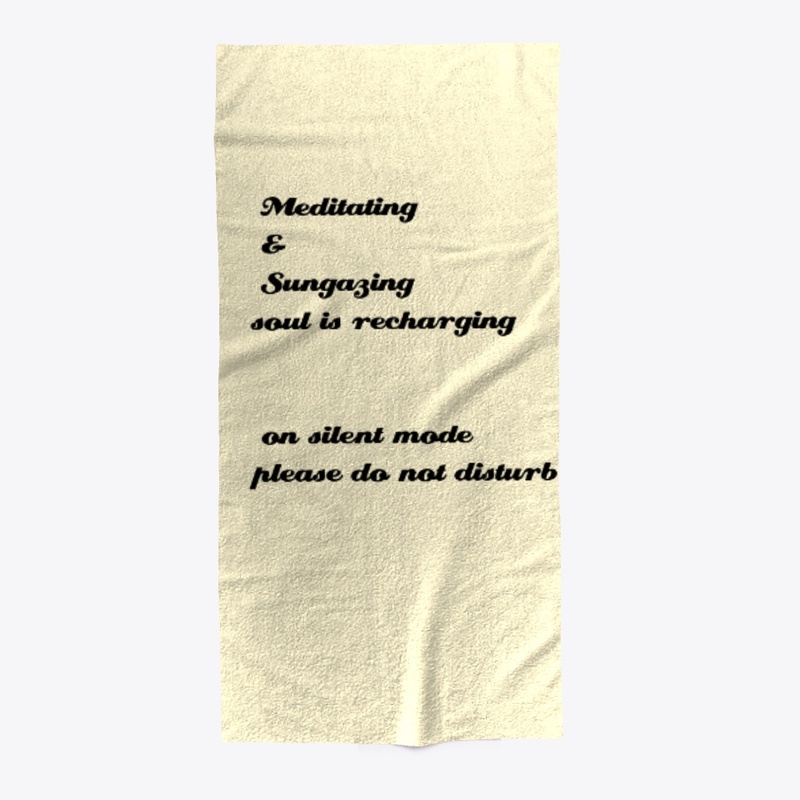 meditating and sungazing