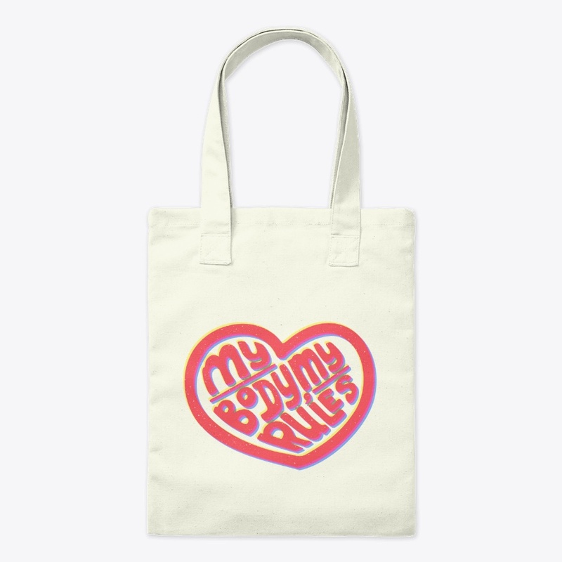 Groovy Hippie Self Love Lettering Heart