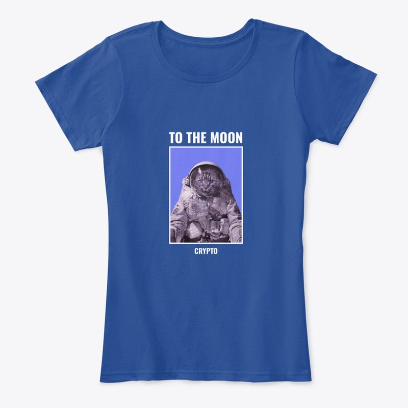 To the moon - Astronaut Cat