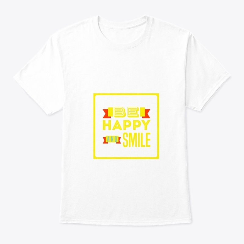 Be happy and smile sticker