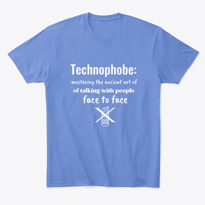 Technophobe: No Cell (White)