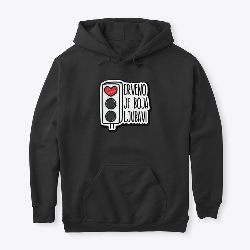 CRVENO HOODIE