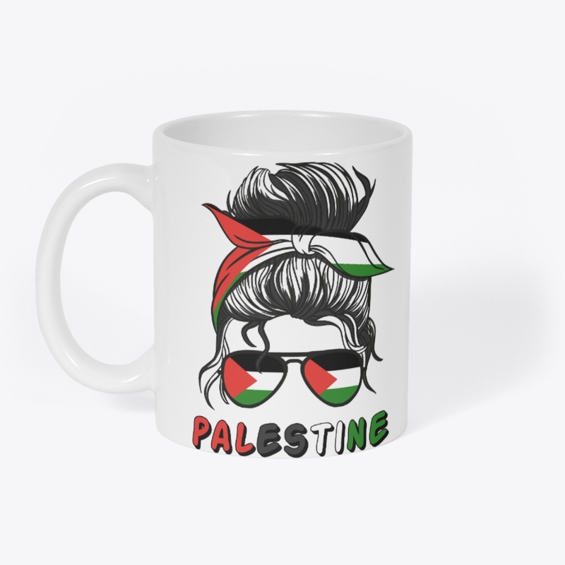  Palestine Palestinian Flag Girls