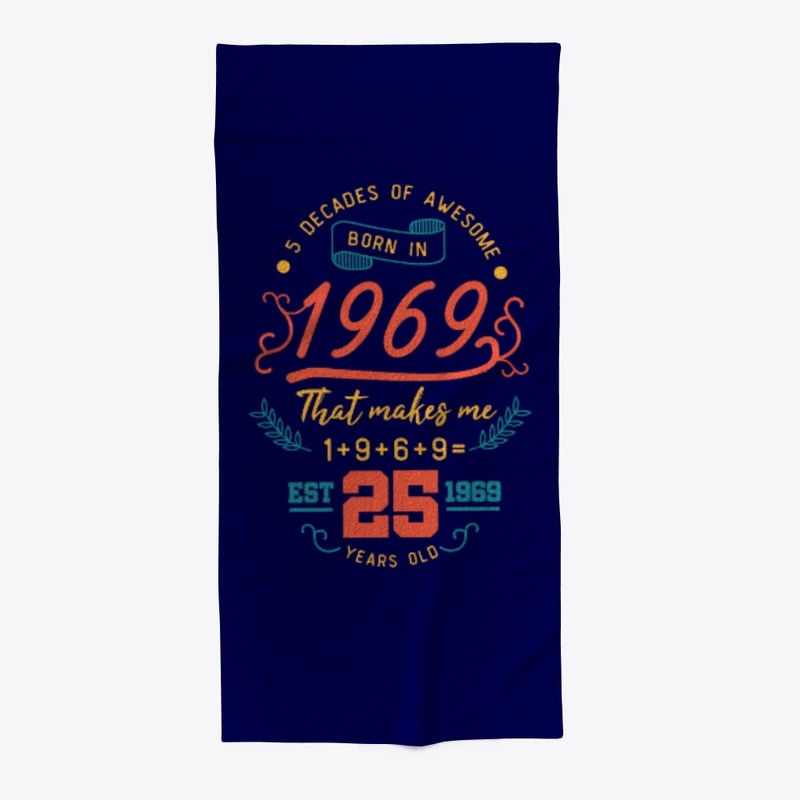 Born in 1969 makes me 25 years old